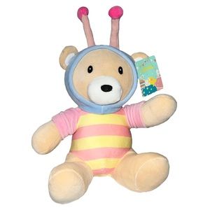 Kaisiyang Whimsical Plush Bear With Butterfly Wings 9 inch New